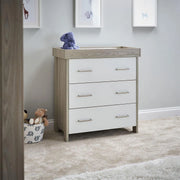 Obaby Nika 2 Piece Room Set - Grey Wash & White