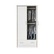 Obaby Nika 3 Piece Room Set & Underdrawer - Grey Wash & White