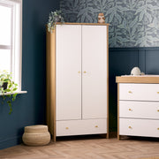 Obaby Nika 3 Piece Room Set & Underdrawer - Oak & White