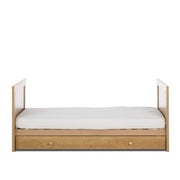 Obaby Nika Cot Bed - Oak & White