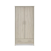 Obaby Nika Double Wardrobe - Grey Wash