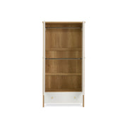 Obaby Nika Double Wardrobe - Oak & White