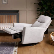 Obaby Savannah Swivel Glider Recliner Chair – Pebble