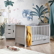Obaby Stamford Classic 3 Piece Room Set - Warm Grey