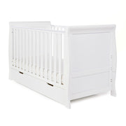 Obaby Stamford Classic Cot Bed - White