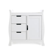 Obaby Stamford Classic Cot Bed - White