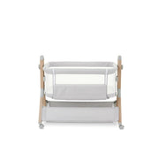 Obaby Cloud Bedside Crib - Grey