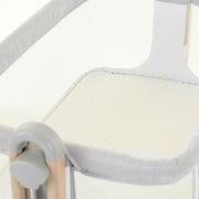 Obaby Cloud Bedside Crib - Grey