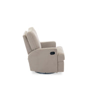 Obaby Madison Swivel Glider Recliner Chair - Teddy Truffle