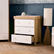 Obaby Nika 2 Piece Room Set - Oak & White