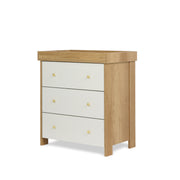 Obaby Nika 3 Piece Room Set - Oak & White