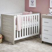 Obaby Nika Mini 3 Piece Room Set & Underdrawer - Grey Wash & White