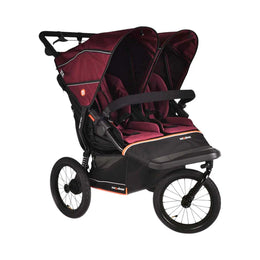 Out N About Nipper Double V6 Plus Pushchair - Brambleberry Red