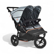 Out N About Nipper Double V6 Pushchair - Rocksalt Grey