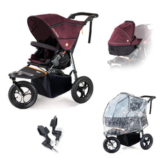 Out N About V5 New Parent Starter Bundle - Brambleberry Red