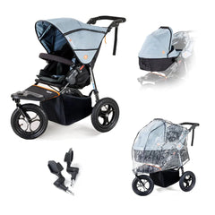 Out N About V5 New Parent Starter Bundle - Rocksalt Grey