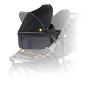 Out'n'About Double V5 Nipper Carrycot - Summit Black