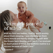 Owlet Owlet Twin Bundle - 2 x Dream Sock + Cam 2 Sets