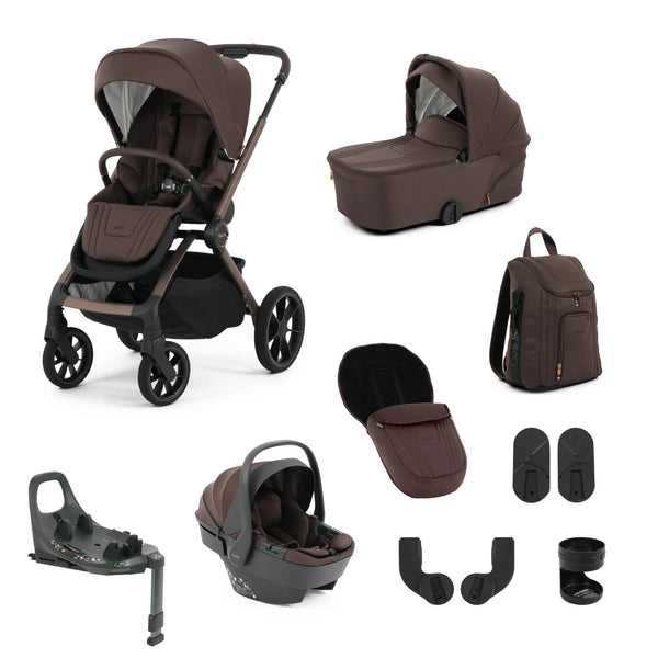 Oyster Vee Travel System Bundle - Chocolate