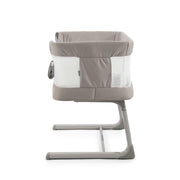 Oyster Wiggle Crib Co-Sleeper - Stone
