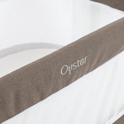 Oyster Wiggle Crib - Mink