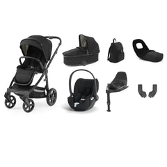 Oyster3 Luxury 7pc Bundle With Cybex Cloud T Car Seat & Base - Pixel/Black