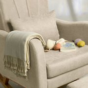 Silver Cross Carmel Nursing Chair - Almond