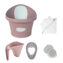 Shnuggle Baby Bath Starter Bundle - Blossom