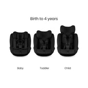 Silver Cross Approach Plus 360 Car Seat - Iconic Black