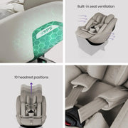 Silver Cross Approach Plus 360 Car Seat - Natural Taupe - OPEN BOX
