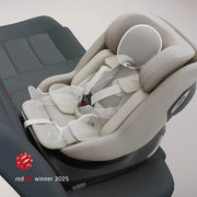 Silver Cross Approach Plus 360 Car Seat - Natural Taupe - OPEN BOX