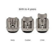 Silver Cross Approach Plus 360 Car Seat - Natural Taupe - OPEN BOX