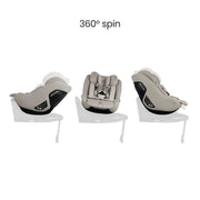 Silver Cross Approach Plus 360 Car Seat - Natural Taupe - OPEN BOX
