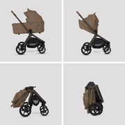 Silver Cross Breez Travel System Accessory Bundle - Maple