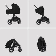 Silver Cross Breez Travel System Accessory Bundle - Onyx