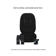 Silver Cross Breez Ultimate 360 Infant Carrier Bundle - Onyx