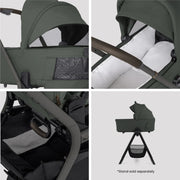 Silver Cross Breez Ultimate 360 Infant Carrier Bundle - Pewter