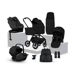 Silver Cross Breez Ultimate Family 360 Car Seat Bundle - Onyx