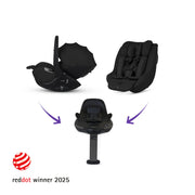 Silver Cross Breez Ultimate Family 360 Car Seat Bundle - Pewter