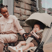 Silver Cross Clic 2 Stroller & Accessory Bundle - Latte