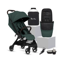 Silver Cross Clic 2 Stroller & Accessory Bundle - Conifer
