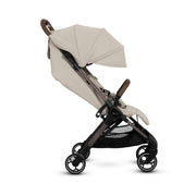 Silver Cross Clic 2 Stroller & Footmuff Bundle - Latte