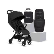 Silver Cross Clic 2 Stroller & Footmuff Bundle - Space