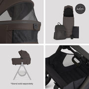 Silver Cross Cove 2 Ultimate 360 Family Bundle - Chocolate/Timeless Cocoa