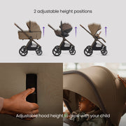 Silver Cross Cove 2 Ultimate 360 Family Bundle - Maple/Timeless Cocoa