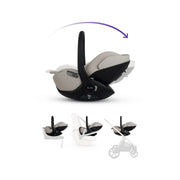 Silver Cross Cove Ultimate 360 Car Seat Bundle - Maple