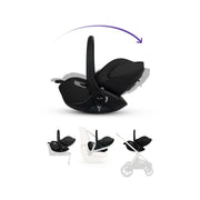 Silver Cross Cove Ultimate 360 Car Seat Bundle - Onyx