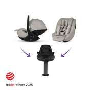 Silver Cross Cove Ultimate 360 Car Seat Family Bundle - Champagne