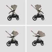 Silver Cross Cove Ultimate 360 Car Seat Family Bundle - Champagne