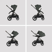 Silver Cross Cove Ultimate 360 Car Seat Family Bundle - Pewter